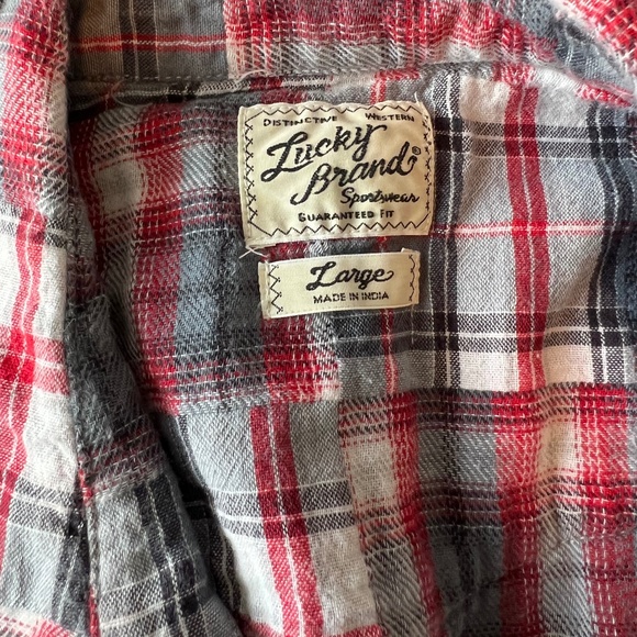 Lucky Brand Flannel - Picture 2 of 4